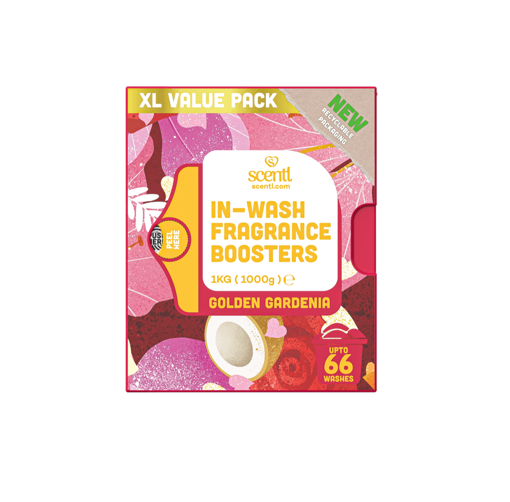 Golden Gardenia In-Wash Fragrance Boosters 1KG — front of box