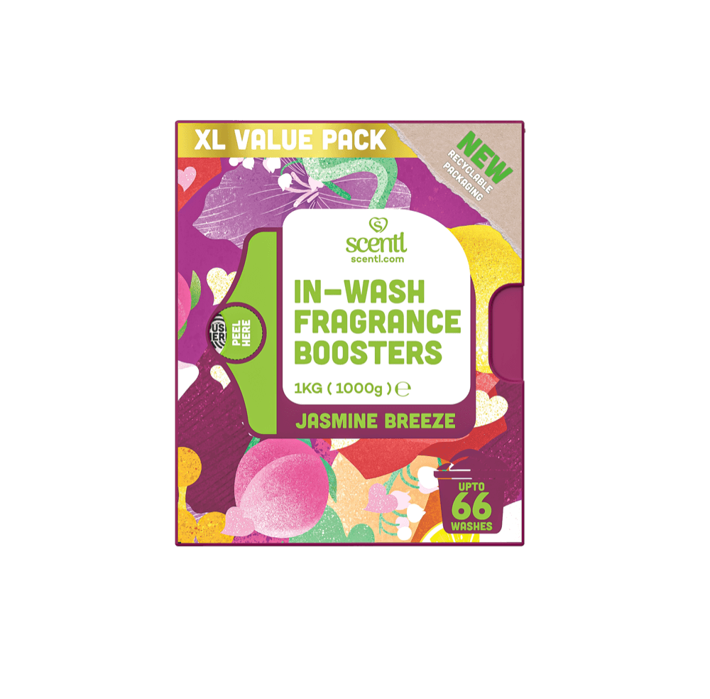 Jasmine Breeze In-Wash Fragrance Boosters 1KG — front of box